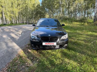 2008 BMW 5 серии 525xi V (E60/E61) Рестайлинг, чёрный, 1200000 рублей, вид 1