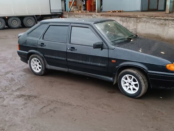2011 Lada (ВАЗ) 2114, чёрный, 330000 рублей - вид 4