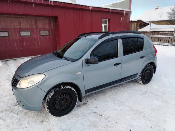 2011 Renault Sandero I, синий, 495000 рублей - вид 19