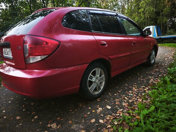 2003 Kia Rio I Рестайлинг, красный, 220000 рублей - вид 6