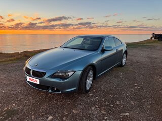 2006 BMW 6 серии 630i II (E63/E64), голубой, 990000 рублей, вид 2