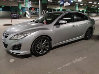 2010 Mazda 6 II (GH) Рестайлинг, серебристый, 900000 рублей, вид 1
