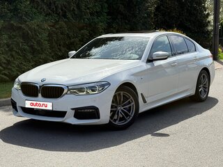 2018 BMW 5 серии 530d VII (G30/G31/G38), белый, 3599000 рублей, вид 1
