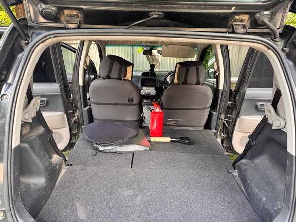 2005 Toyota Passo I (C10), чёрный, 400000 рублей - вид 9