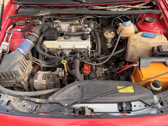 1993 Volkswagen Passat B3, красный, 350000 рублей - вид 16