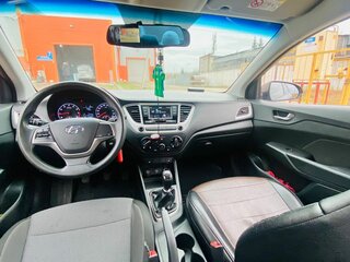 2019 Hyundai Solaris II, коричневый, 1230000 рублей, вид 3