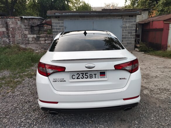 2013 Kia Optima III, белый, 1500000 рублей - вид 3