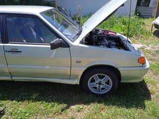 2002 Lada (ВАЗ) 2115, серебристый, 300000 рублей, вид 3