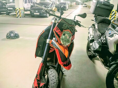 2006 KTM 950 SM, оранжевый, 480000 рублей, вид 3