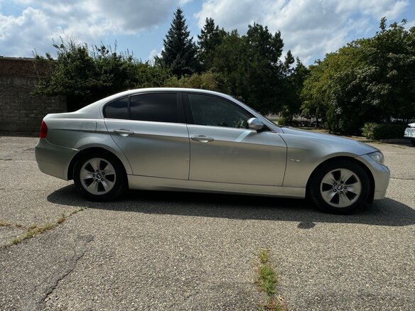 2007 BMW 3 серии 325i V (E90/E91/E92/E93), серебристый - вид 3