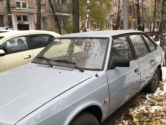 1990 Москвич 2141 21412, голубой - вид 9