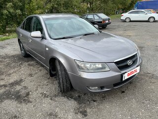 2007 Hyundai Sonata V (NF), серый, 595000 рублей, вид 2