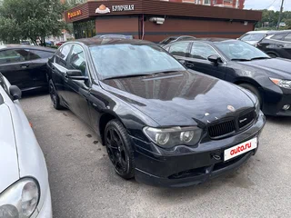 2002 BMW 7 серии Long 745Li IV (E65/E66), чёрный, 420000 рублей, вид 4