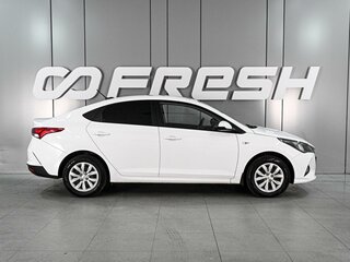 2021 Hyundai Solaris II Рестайлинг, белый, 1599000 рублей, вид 5