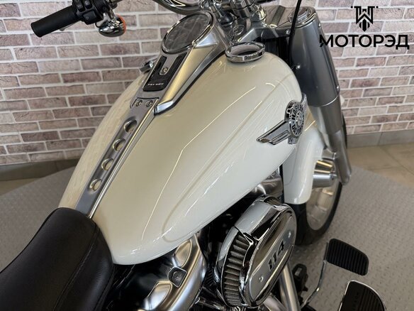 2018 Harley-Davidson Fat Boy, белый, 1985000 рублей - вид 24