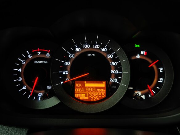2007 Toyota RAV4 III (XA30), синий - вид 15