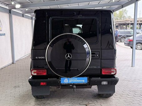 2012 Mercedes-Benz G-Класс 500 II (W463) Рестайлинг 2, чёрный, 4049000 рублей, вид 4