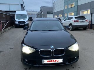 2013 BMW 1 серии 116i II (F20/F21), чёрный, 990000 рублей, вид 1