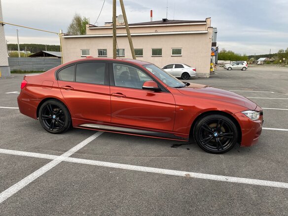 2018 BMW 3 серии 320i xDrive VI (F3x) Рестайлинг, оранжевый, 2950000 рублей - вид 7