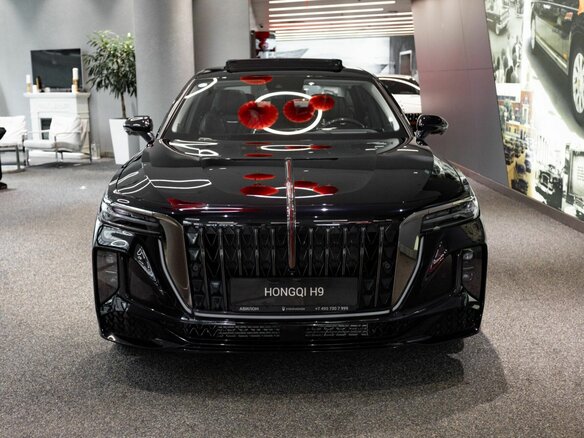 2024 Hongqi H9 I Рестайлинг, чёрный - вид 3