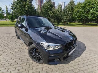 2019 BMW X3 20d xDrive III (G01), синий, 4800000 рублей, вид 1