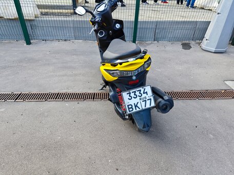 2013 Yamaha CygnusX, жёлтый, 115000 рублей, вид 4