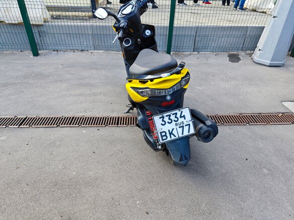 2013 Yamaha CygnusX, жёлтый, 115000 рублей - вид 3