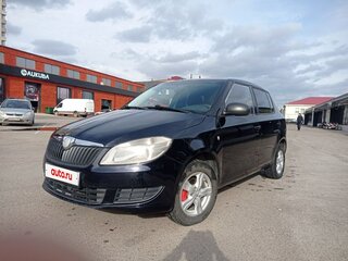 2010 Skoda Fabia II Рестайлинг, синий, 459999 рублей, вид 1