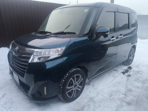 2017 Toyota Roomy I, синий, 985000 рублей