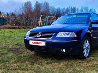 2003 Volkswagen Passat B5 Рестайлинг, синий, 480000 рублей, вид 1