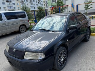 2001 Skoda Octavia I (A4) Рестайлинг, чёрный, 480000 рублей, вид 2