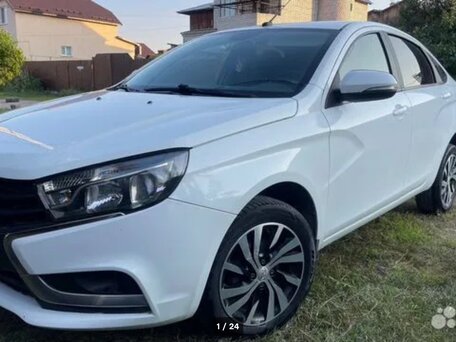 2020 Lada (ВАЗ) Vesta I, белый, 664000 рублей, вид 2