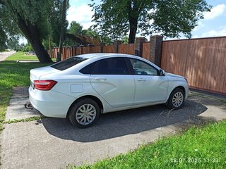 2019 Lada (ВАЗ) Vesta I, белый, 750000 рублей, вид 4