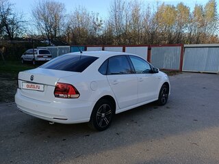 2015 Volkswagen Polo V Рестайлинг, белый, 1450000 рублей, вид 5