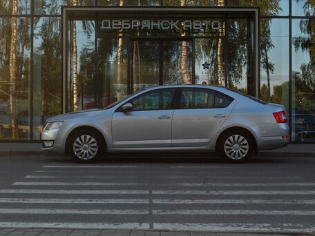 2014 Skoda Octavia III (A7), серебристый, 1220000 рублей, вид 2