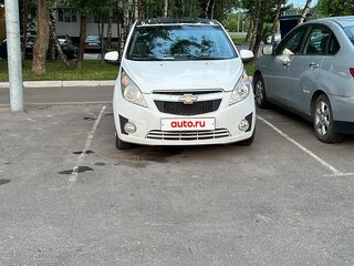 2012 Chevrolet Spark III, белый, 419000 рублей, вид 1