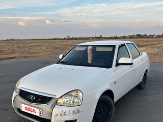 2009 Lada (ВАЗ) Priora I, белый, 365000 рублей, вид 2