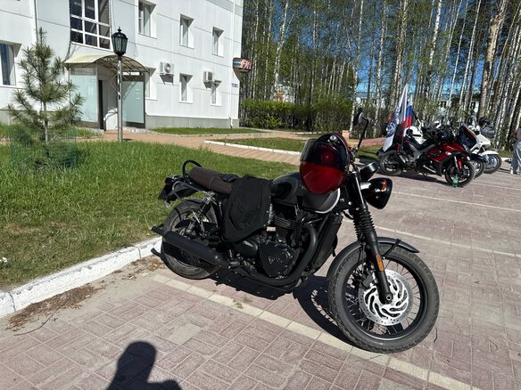 2016 Triumph Bonneville T120, серый, 1100000 рублей - вид 9