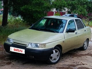 2005 Lada (ВАЗ) 2110, серебристый, 185000 рублей, вид 2