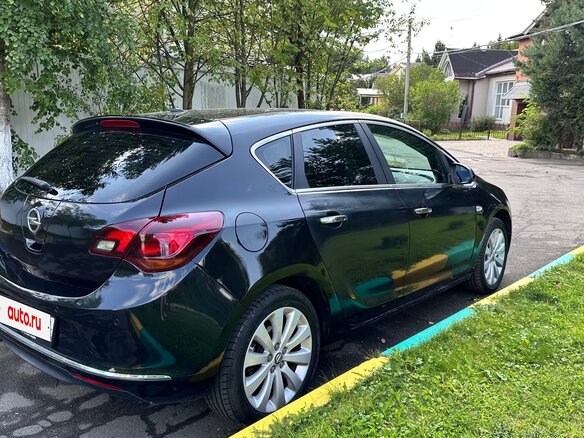 2013 Opel Astra J Рестайлинг, чёрный, 690000 рублей - вид 8