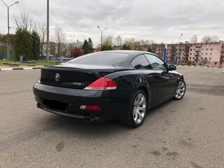 2007 BMW 6 серии 650i II (E63/E64), чёрный, 2250000 рублей, вид 4