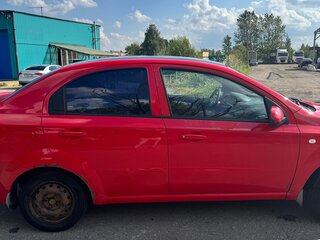 2007 Chevrolet Aveo I Рестайлинг, красный, 310000 рублей, вид 3