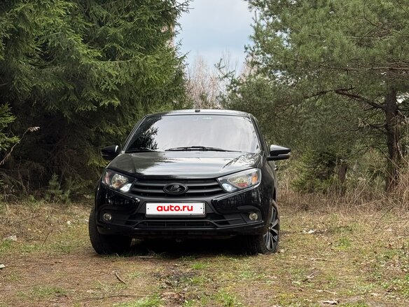 2022 Lada (ВАЗ) Granta Euro-2 I Рестайлинг, чёрный, 900000 рублей - вид 6