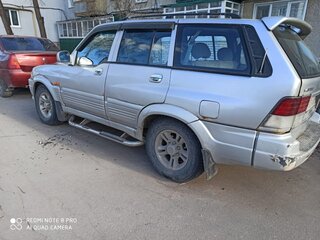 1997 SsangYong Musso I, серебристый, 450000 рублей, вид 2