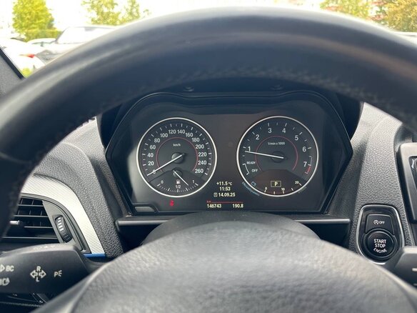 2012 BMW 1 серии 116i II (F20/F21), синий, 1200000 рублей - вид 7
