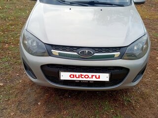 2014 Lada (ВАЗ) Kalina II, серебристый, 460000 рублей, вид 1