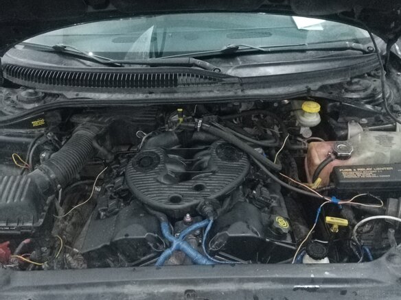 1998 Chrysler 300M, чёрный - вид 11
