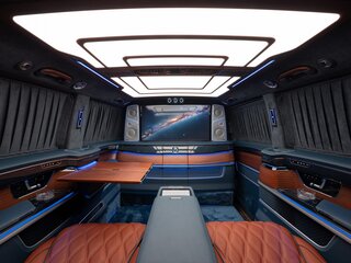 2026 Mercedes-Benz V-Класс Extra Long 300 d экстра длинный III (W447) Рестайлинг 2, чёрный, 61400000 рублей, вид 1