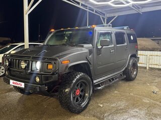 2005 Hummer H2 I, чёрный, 1700000 рублей, вид 1