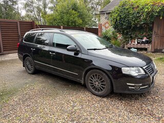 2008 Volkswagen Passat B6, чёрный, 900000 рублей, вид 3